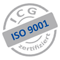 ICG ISO 9001 zertifiziert